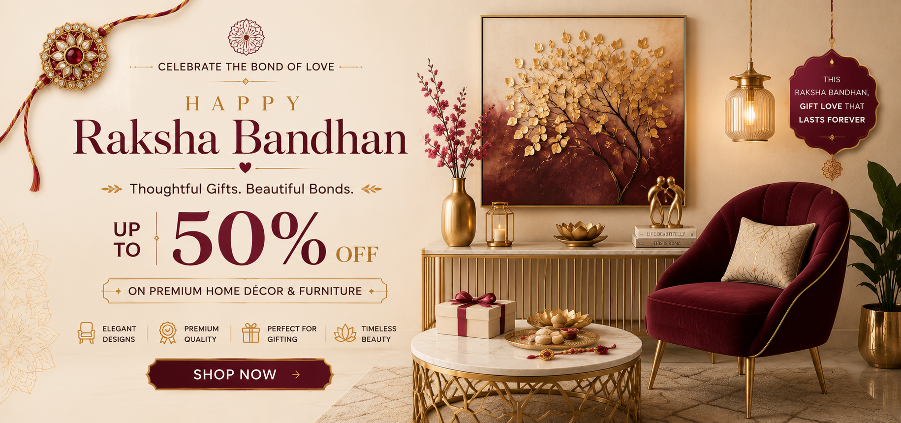 Raksha Bandhan Banner